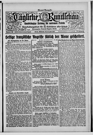 Tägliche Rundschau vom 19.06.1918