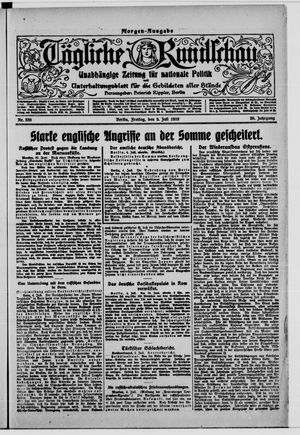 Tägliche Rundschau on Jul 5, 1918