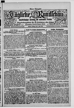 Tägliche Rundschau on Jul 5, 1918