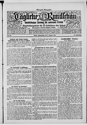 Tägliche Rundschau vom 08.08.1918