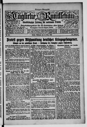 Tägliche Rundschau on Mar 12, 1919