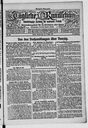 Tägliche Rundschau on Apr 3, 1919