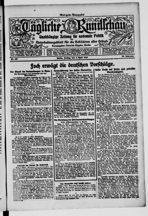 Tägliche Rundschau on Apr 4, 1919