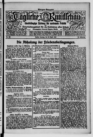 Tägliche Rundschau on Apr 20, 1919