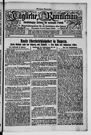 Tägliche Rundschau on Apr 27, 1919