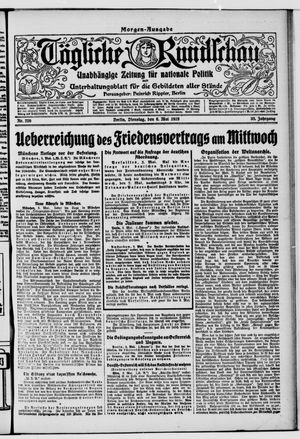 Tägliche Rundschau on May 6, 1919