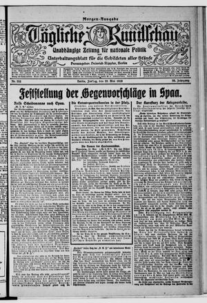 Tägliche Rundschau on May 23, 1919