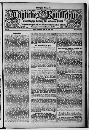 Tägliche Rundschau vom 10.06.1919
