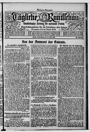 Tägliche Rundschau vom 12.06.1919