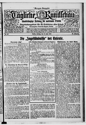 Tägliche Rundschau on Jun 13, 1919