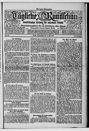 Tägliche Rundschau on Jul 3, 1919