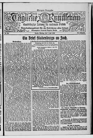 Tägliche Rundschau vom 07.07.1919