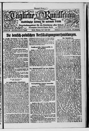 Tägliche Rundschau vom 07.07.1919