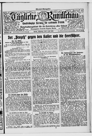 Tägliche Rundschau on Jul 8, 1919