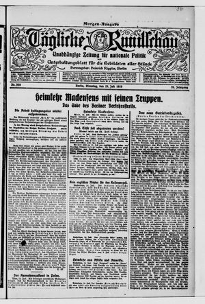 Tägliche Rundschau on Jul 15, 1919