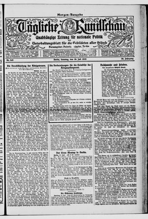 Tägliche Rundschau on Jul 20, 1919