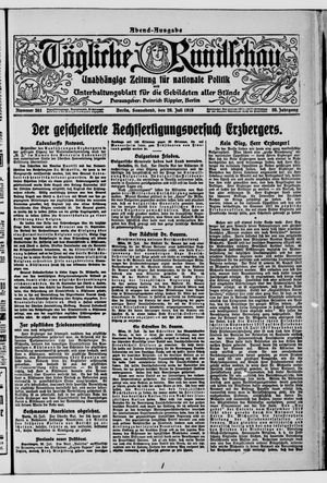 Tägliche Rundschau vom 26.07.1919