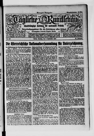 Tägliche Rundschau vom 07.09.1919