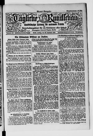 Tägliche Rundschau vom 26.09.1919