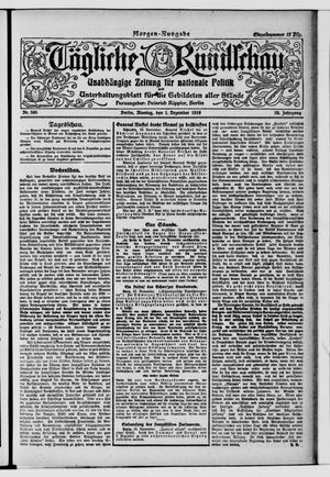 Tägliche Rundschau vom 01.12.1919