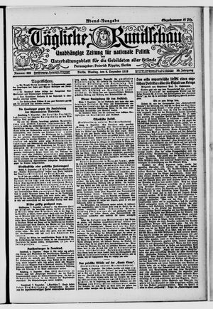 Tägliche Rundschau vom 08.12.1919