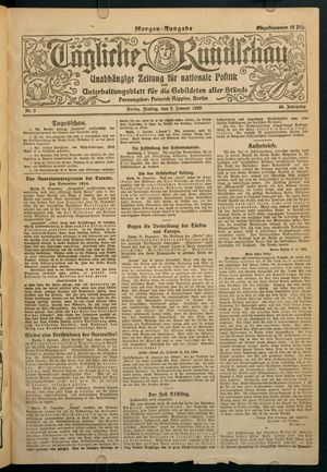 Tägliche Rundschau vom 02.01.1920
