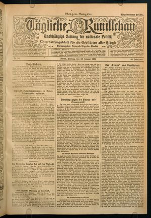 Tägliche Rundschau vom 30.01.1920