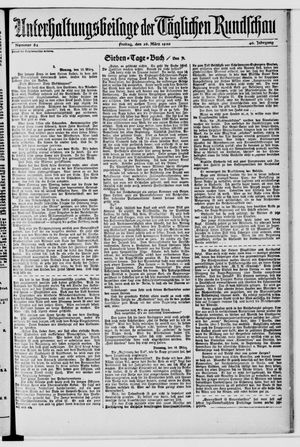 Tägliche Rundschau vom 26.03.1920