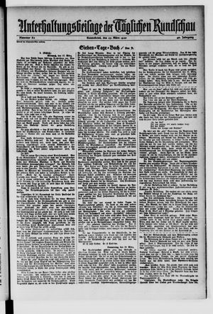 Tägliche Rundschau on Mar 27, 1920