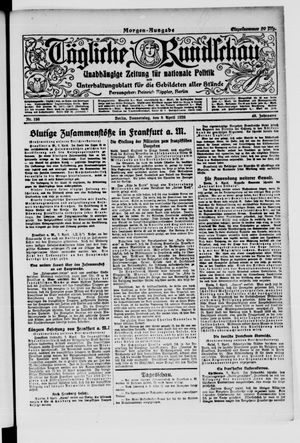 Tägliche Rundschau on Apr 8, 1920