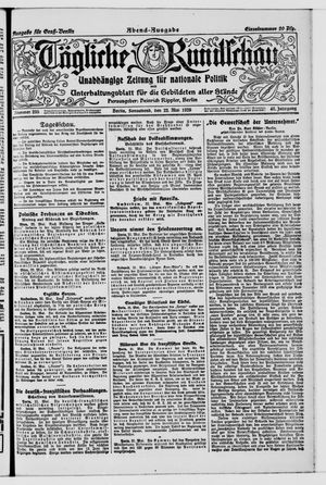 Tägliche Rundschau vom 22.05.1920