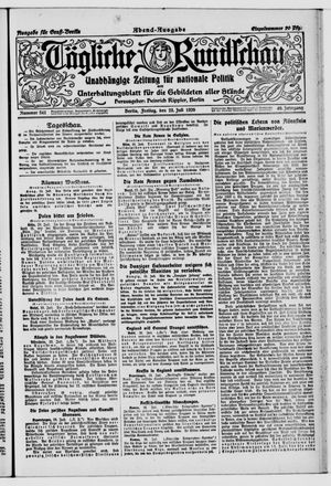 Tägliche Rundschau vom 23.07.1920