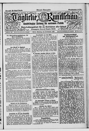 Tägliche Rundschau vom 19.10.1920