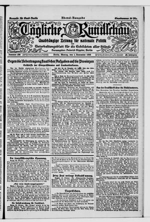 Tägliche Rundschau vom 01.11.1920