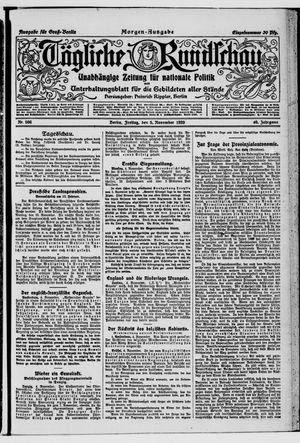 Tägliche Rundschau vom 05.11.1920