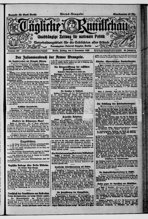Tägliche Rundschau vom 05.11.1920
