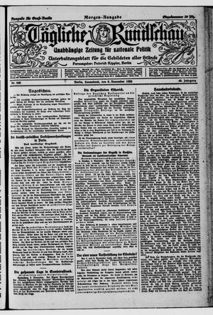 Tägliche Rundschau vom 06.11.1920