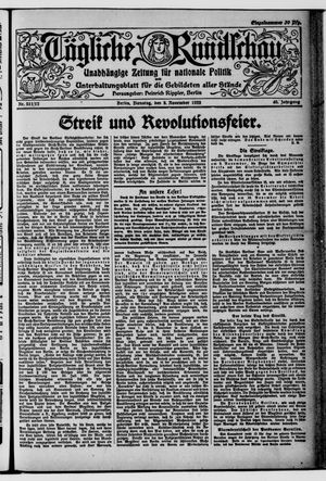 Tägliche Rundschau vom 09.11.1920