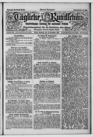 Tägliche Rundschau vom 16.11.1920