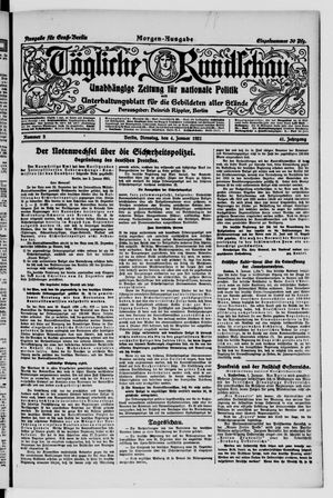 Tägliche Rundschau on Jan 4, 1921
