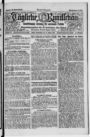 Tägliche Rundschau vom 13.01.1921