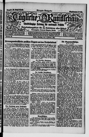 Tägliche Rundschau on Feb 8, 1921