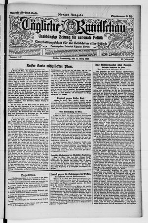 Tägliche Rundschau vom 31.03.1921