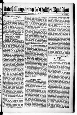 Tägliche Rundschau on Apr 21, 1921