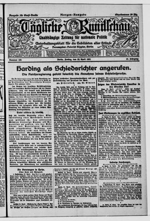 Tägliche Rundschau on Apr 22, 1921