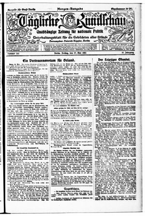 Tägliche Rundschau vom 27.05.1921