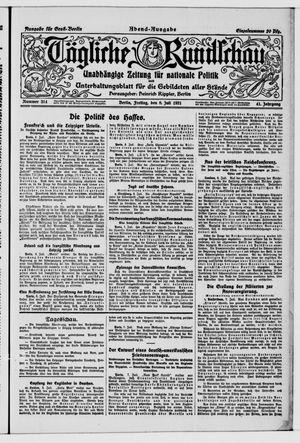 Tägliche Rundschau vom 08.07.1921