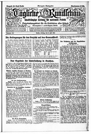 Tägliche Rundschau vom 08.07.1921