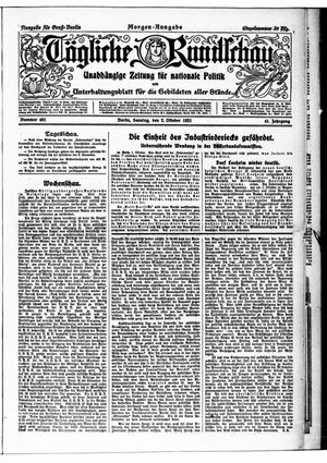 Tägliche Rundschau on Oct 2, 1921