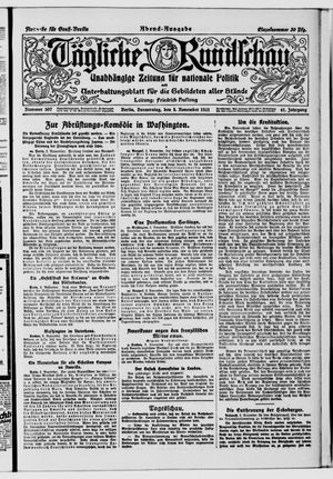 Tägliche Rundschau vom 03.11.1921